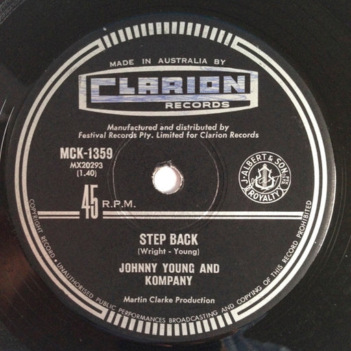 Johnny Young & Kompany – Step Back (LP, Vinyl Record Album)