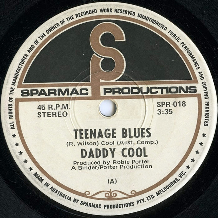 Daddy Cool – Teenage Blues (LP, Vinyl Record Album)