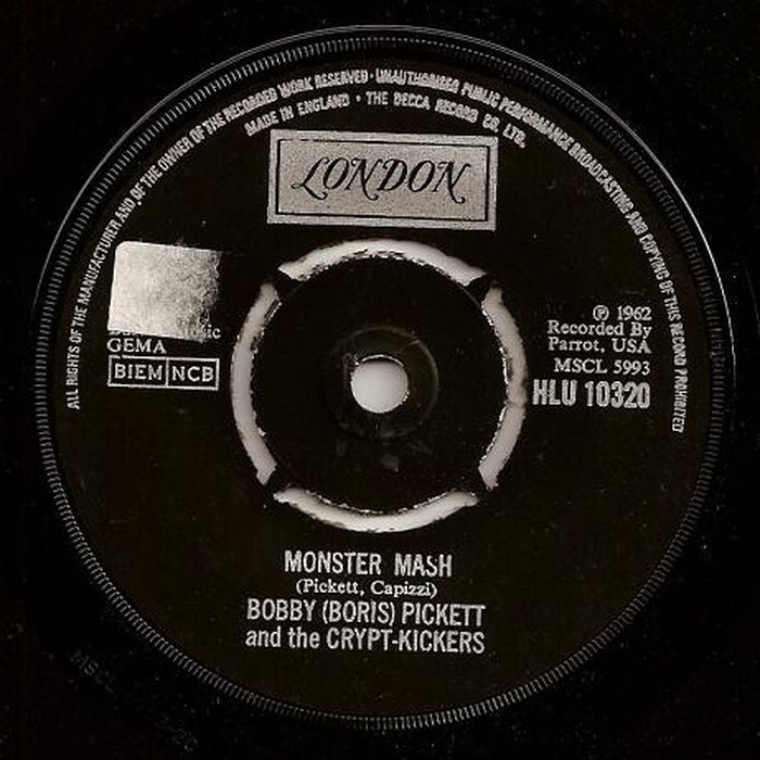 Bobby (Boris) Pickett And The Crypt-Kickers – Monster Mash (LP, Vinyl Record Album)