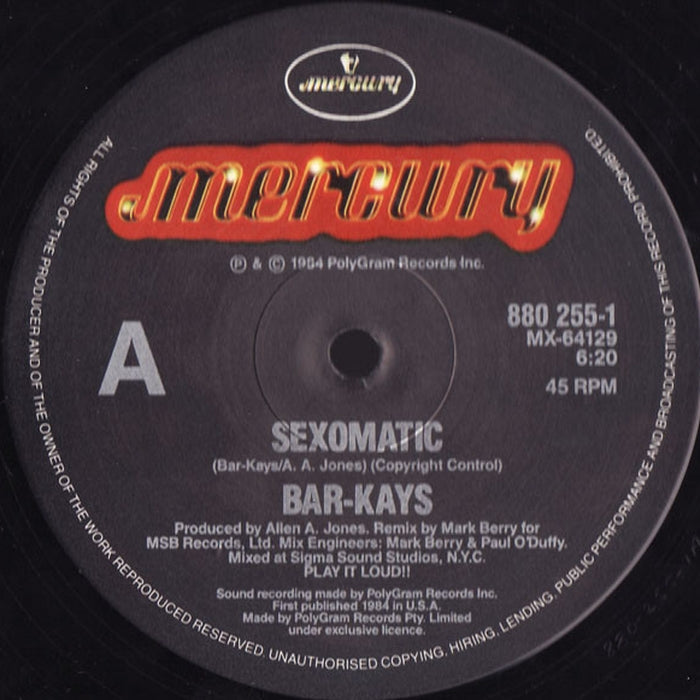 Bar-Kays – Sexomatic (LP, Vinyl Record Album)