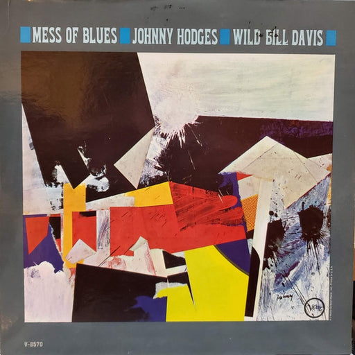 Johnny Hodges, Wild Bill Davis – Mess Of Blues (LP, Vinyl Record Album)