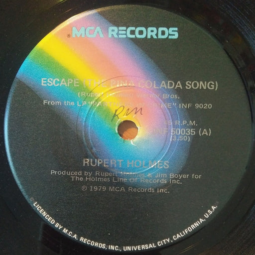 Rupert Holmes – Escape (The Pina Colada Song) (LP, Vinyl Record Album)