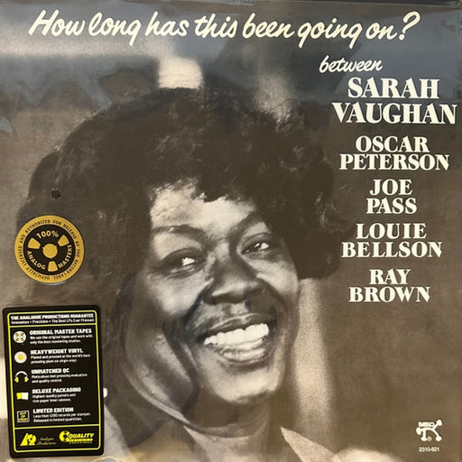 Sarah Vaughan, Oscar Peterson, Joe Pass, Louis Bellson, Ray Brown – How Long Has This Been Going On? (LP, Vinyl Record Album)