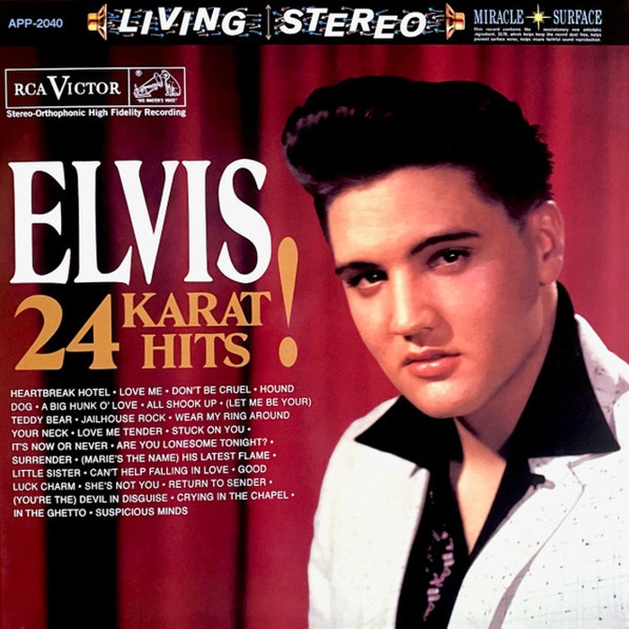 Elvis Presley – 24 Karat Hits! (LP, Vinyl Record Album)