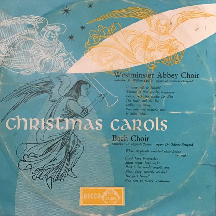 The Choir Of Westminster Abbey, The Bach Choir – Christmas Carols (LP, Vinyl Record Album)