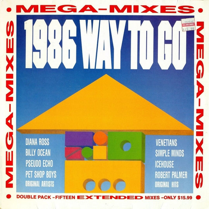 Various – 1986 Way To Go Mega-Mixes (LP, Vinyl Record Album)