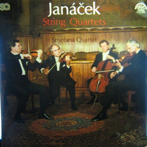 Leoš Janáček, Smetana Quartet, Jiří Novák, Lubomír Kostecký, Antonín Kohout, Milan Škampa – String Quartet No 1 (Inspired By Tolstoy's "Kreutzer Sonata”) String Quartet No 2 (Intimate Pages) (LP, Vinyl Record Album)