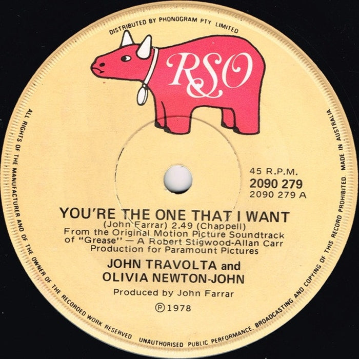 John Travolta, Olivia Newton-John – You're The One That I Want (LP, Vinyl Record Album)