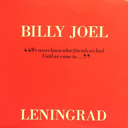 Billy Joel – Leningrad (LP, Vinyl Record Album)