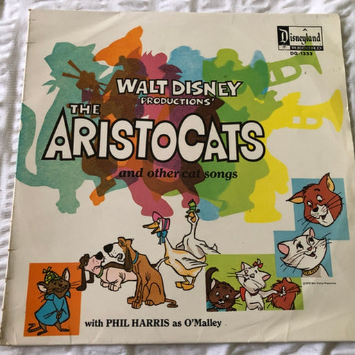 Various – Walt Disney Productions' The Aristocats and other cat songs (LP, Vinyl Record Album)