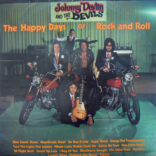 Johnny Devlin & The Devils – The Happy Days Of Rock And Roll (LP, Vinyl Record Album)