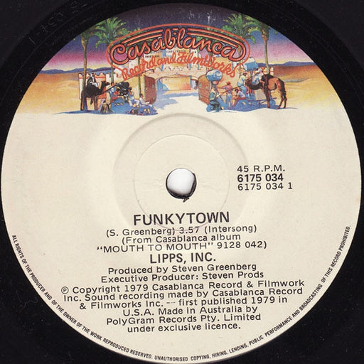 Lipps, Inc. – Funkytown (LP, Vinyl Record Album)