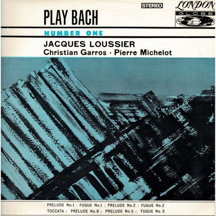 Jacques Loussier, Christian Garros, Pierre Michelot – Play Bach No. 1 (LP, Vinyl Record Album)