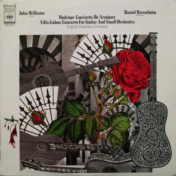 Joaquín Rodrigo, Heitor Villa-Lobos, John Williams, Daniel Barenboim, English Chamber Orchestra – Concierto De Aranjuez / Concerto For Guitar And Small Orchestra (LP, Vinyl Record Album)