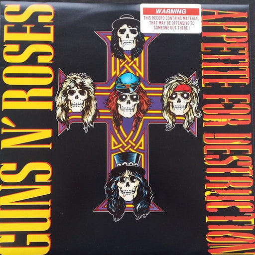 Guns N' Roses – Appetite For Destruction (LP, Vinyl Record Album)