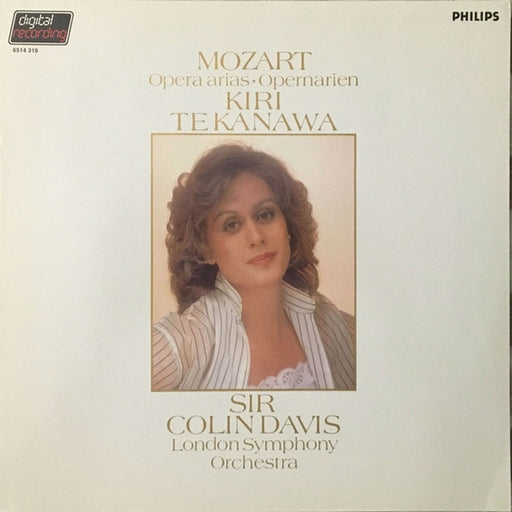 Wolfgang Amadeus Mozart, Kiri Te Kanawa, Sir Colin Davis, London Symphony Orchestra – Opera Arias / Opernarien (LP, Vinyl Record Album)