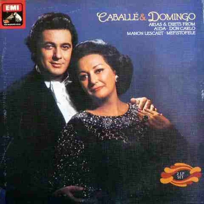 Montserrat Caballé, Placido Domingo – Arias & Duets From Aida / Don Carlo / Manon Lescaut / Mefistofele (LP, Vinyl Record Album)