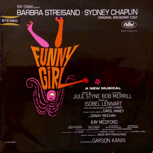 Barbra Streisand, Sydney Chaplin – Funny Girl (Original Broadway Cast) (LP, Vinyl Record Album)