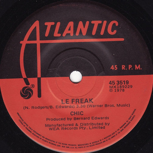 Chic – Le Freak / Savoir Faire (LP, Vinyl Record Album)