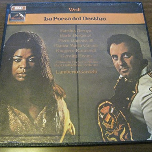 Giuseppe Verdi, Martina Arroyo, Carlo Bergonzi, Piero Cappuccilli, Bianca Maria Casoni, Ruggero Raimondi, Geraint Evans, The Ambrosian Opera Chorus, Royal Philharmonic Orchestra, Lamberto Gardelli – La Forza Del Destino (LP, Vinyl Record Album)