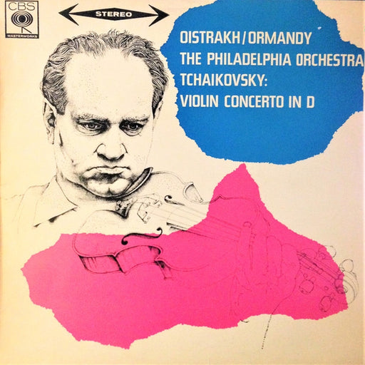 David Oistrach, Eugene Ormandy, The Philadelphia Orchestra, Pyotr Ilyich Tchaikovsky – Violin Concerto In D (LP, Vinyl Record Album)