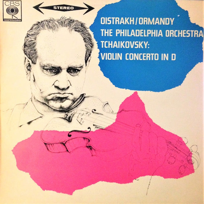 David Oistrach, Eugene Ormandy, The Philadelphia Orchestra, Pyotr Ilyich Tchaikovsky – Violin Concerto In D (LP, Vinyl Record Album)