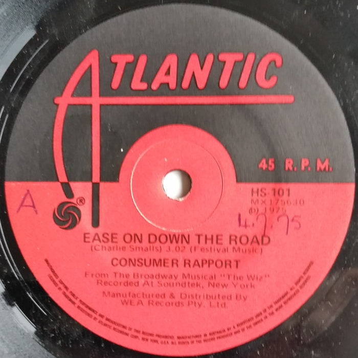 Consumer Rapport – Ease On Down The Road / Go On With Your Bad Self (LP, Vinyl Record Album)