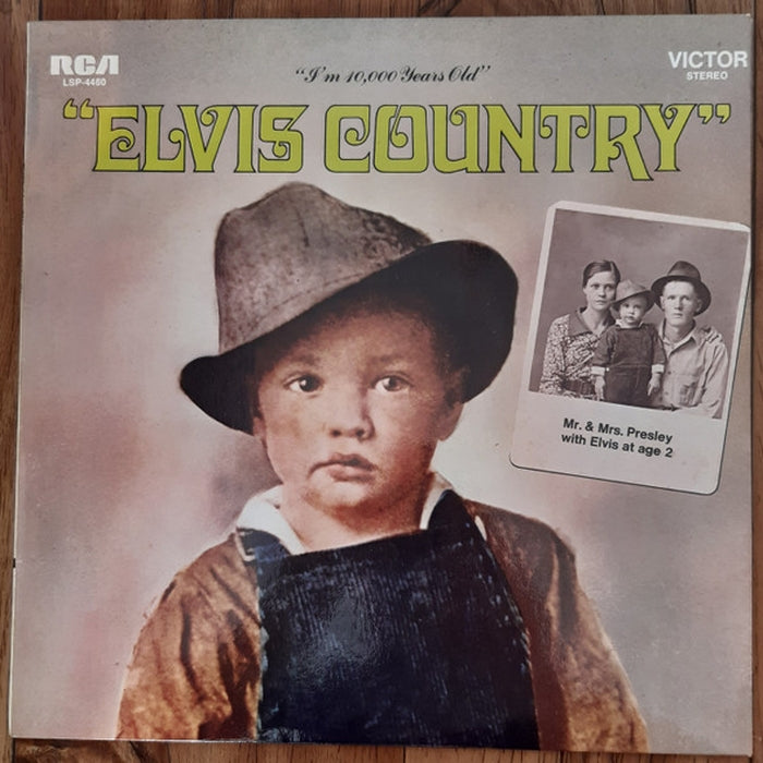 Elvis Presley – Elvis Country (I'm 10,000 Years Old) (LP, Vinyl Record Album)