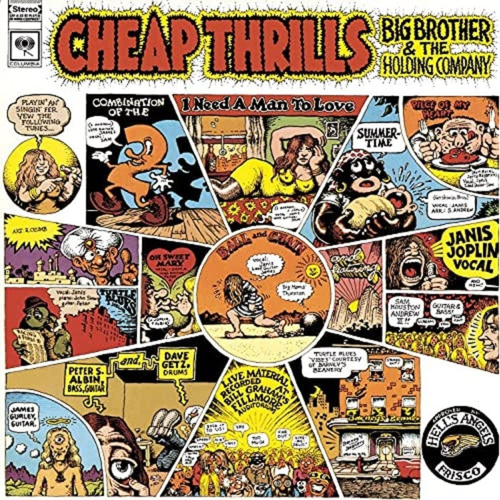 Big Brother & The Holding Company – Cheap Thrills (LP, Vinyl Record Album)