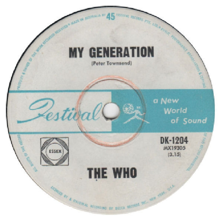 The Who – My Generation (LP, Vinyl Record Album)