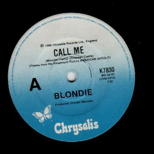 Blondie, Giorgio Moroder – Call Me (LP, Vinyl Record Album)