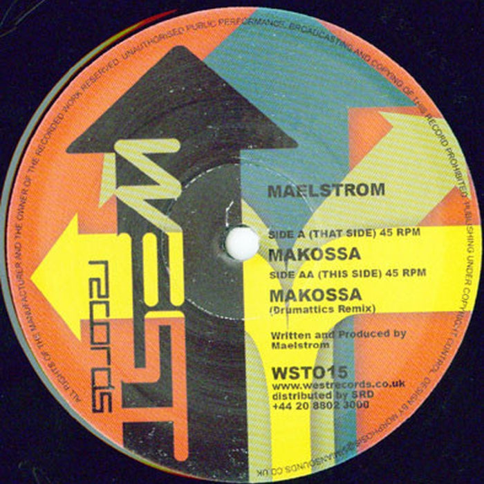 Maelstrom – Makossa (LP, Vinyl Record Album)