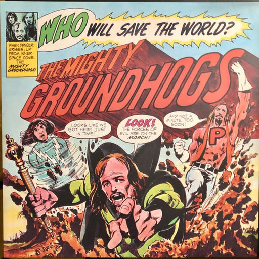 The Groundhogs – Who Will Save The World? The Mighty Groundhogs (LP, Vinyl Record Album)