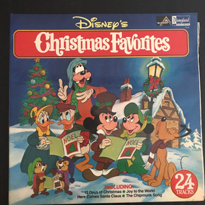 Larry Groce, Mike Sammes Singers, The Disneyland Children's Sing-Along Chorus – Disney’s Christmas Favourites (LP, Vinyl Record Album)