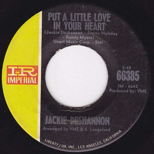 Jackie DeShannon – Put A Little Love In Your Heart (LP, Vinyl Record Album)