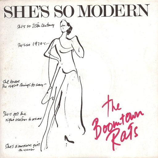 The Boomtown Rats – She's So Modern (LP, Vinyl Record Album)