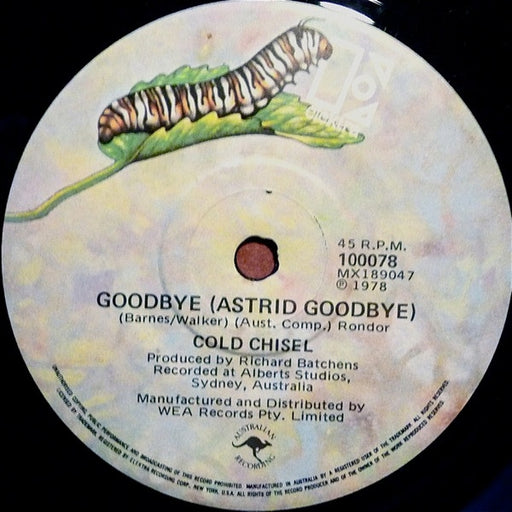 Cold Chisel – Goodbye (Astrid Goodbye) / Georgia On My Mind (LP, Vinyl Record Album)