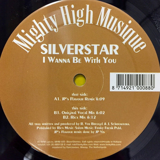 Silverstar – I Wanna Be With You (LP, Vinyl Record Album)