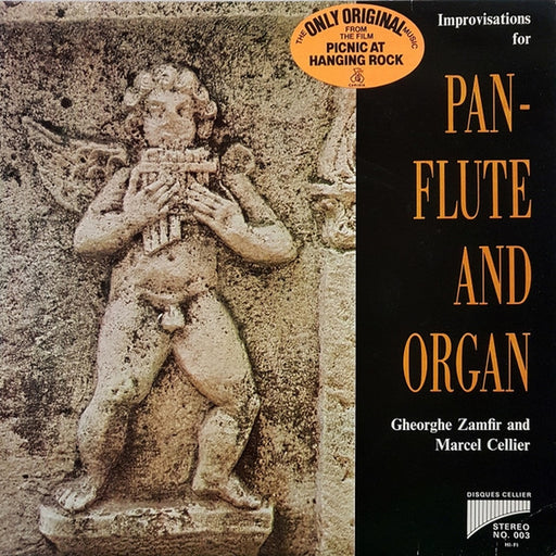 Gheorghe Zamfir, Marcel Cellier – Improvisations For Pan-Flute And Organ (LP, Vinyl Record Album)