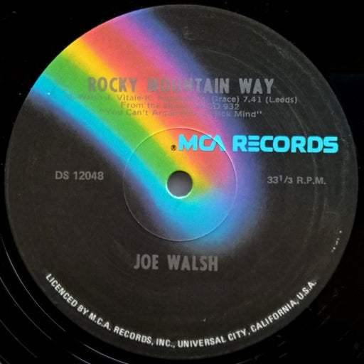 Joe Walsh – Rocky Mountain Way (LP, Vinyl Record Album)