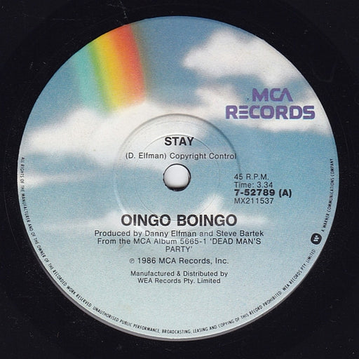 Oingo Boingo – Stay (LP, Vinyl Record Album)