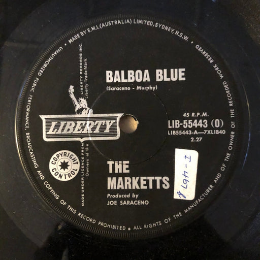 The Marketts – Balboa Blue / Stompede (LP, Vinyl Record Album)