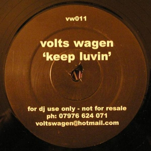 Volts Wagen – Keep Luvin (LP, Vinyl Record Album)