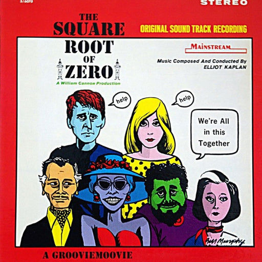 Elliot Kaplan – The Square Root Of Zero (Original Sound Track) (LP, Vinyl Record Album)