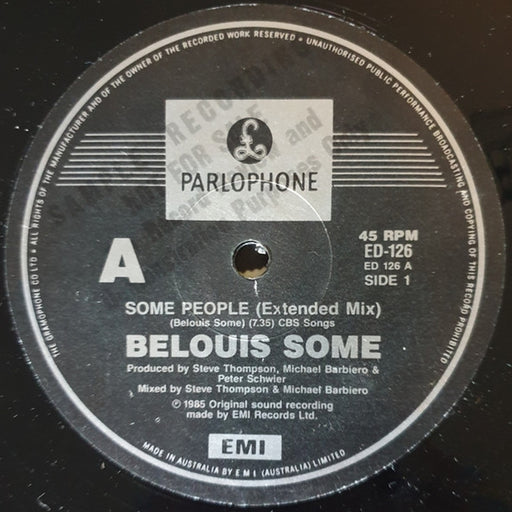 Belouis Some – Some People (LP, Vinyl Record Album)