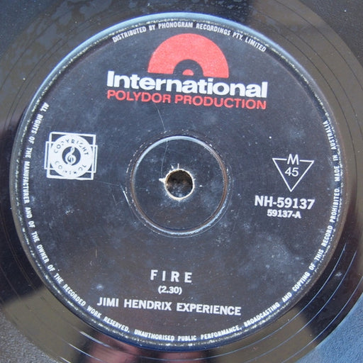 The Jimi Hendrix Experience – Fire / Foxy Lady (LP, Vinyl Record Album)