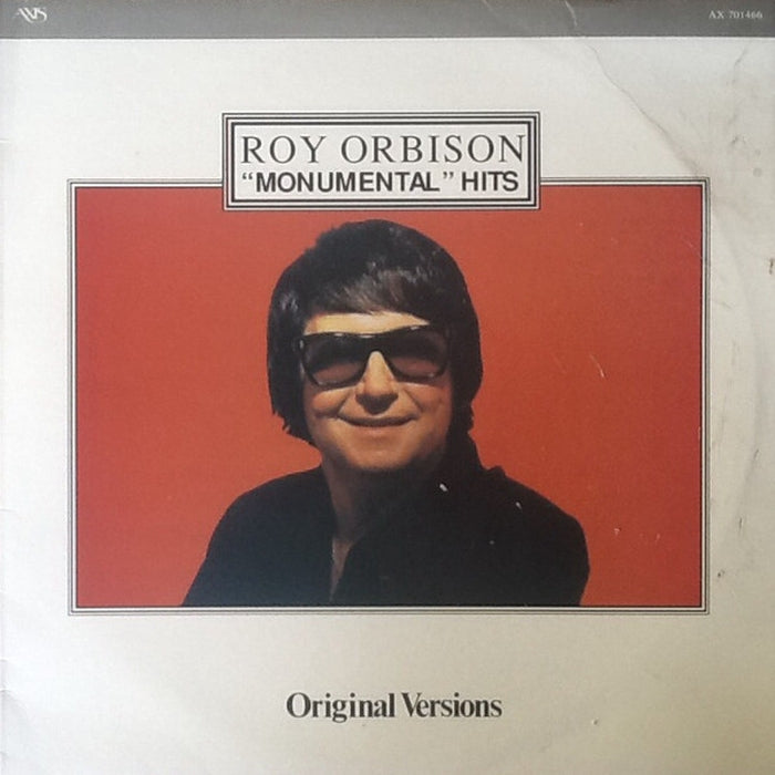 Roy Orbison – "Monumental" Hits (LP, Vinyl Record Album)