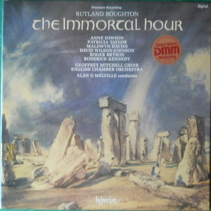 Rutland Boughton, Anne Dawson, Patricia Taylor, Maldwyn Davies, David Wilson-Johnson, Roger Bryson, Roderick Kennedy, The Geoffrey Mitchell Choir, English Chamber Orchestra, Alan G. Melville – The Immortal Hour (LP, Vinyl Record Album)