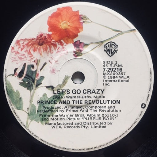 Prince And The Revolution – Let's Go Crazy (LP, Vinyl Record Album)