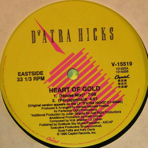 D'Atra Hicks – Heart Of Gold (LP, Vinyl Record Album)